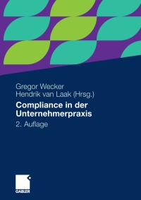 Cover image: Compliance in der Unternehmerpraxis 2nd edition 9783834916600