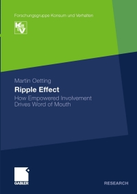 Cover image: Ripple Effect 9783834920096