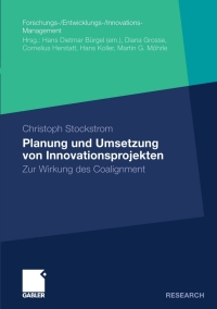 صورة الغلاف: Planung und Umsetzung von Innovationsprojekten 9783834918291