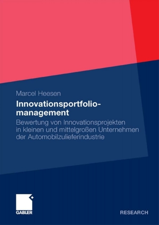 Cover image: Innovationsportfoliomanagement 9783834919670