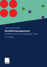 Cover image: Konfliktmanagement 8th edition 9783834911551