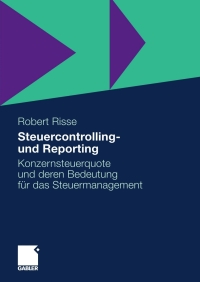 Cover image: Steuercontrolling und Reporting 9783834912800