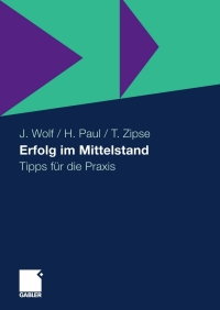 Cover image: Erfolg im Mittelstand 9783834913524