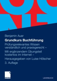 Cover image: Grundkurs Buchführung 3rd edition 9783834919151