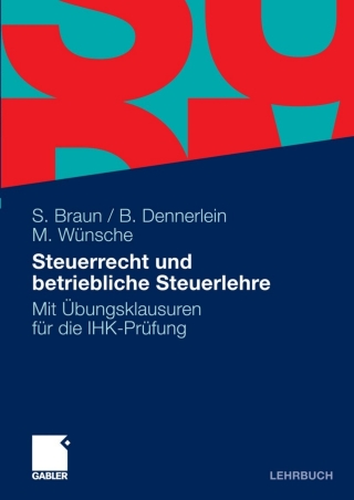 Cover image: Steuerrecht und betriebliche Steuerlehre 9783834906069