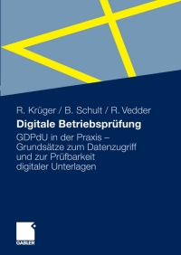 صورة الغلاف: Digitale Betriebsprüfung 9783834906762
