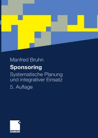 Cover image: Sponsoring 5th edition 9783834911117