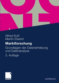 Omslagafbeelding: Marktforschung 3rd edition 9783834913791