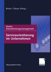 صورة الغلاف: Serviceorientierung im Unternehmen 9783834917737