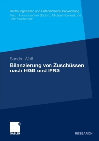 Imagen de portada: Bilanzierung von Zuschüssen nach HGB und IFRS 9783834917706