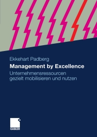 Cover image: Management by Excellence 9783834920607