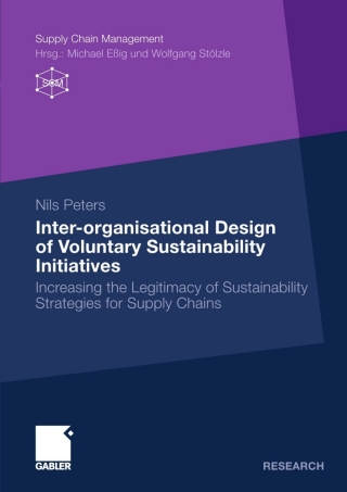 Omslagafbeelding: Inter-organisational Design of Voluntary Sustainability Initiatives 9783834921512