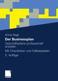 Cover image: Der Businessplan 5th edition 9783834921703