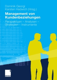 Cover image: Management von Kundenbeziehungen 9783834918000