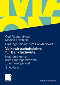 Cover image: Volkswirtschaftslehre für Bankfachwirte 3rd edition 9783834923035