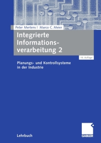 Cover image: Integrierte Informationsverarbeitung 2 10th edition 9783834910011