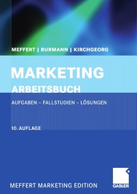 Cover image: Marketing Arbeitsbuch 10th edition 9783834910158