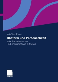 Cover image: Rhetorik und Persönlichkeit 9783834912381