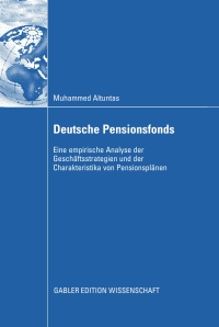 Cover image: Deutsche Pensionsfonds 9783834913487