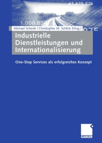 Cover image: Industrielle Dienstleistungen und Internationalisierung 9783834913593