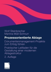 Cover image: Prozessorientierte Ablage 2nd edition 9783834915825