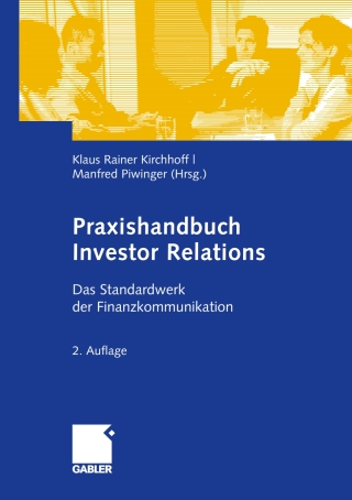 Cover image: Praxishandbuch Investor Relations 2nd edition 9783834916365