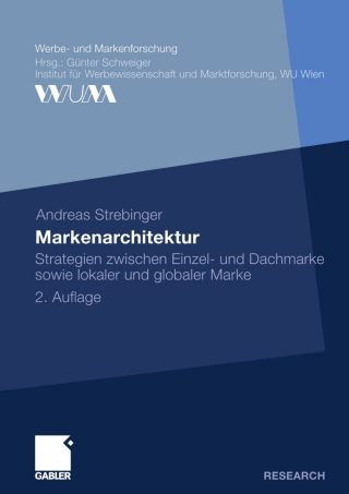 Imagen de portada: Markenarchitektur 2nd edition 9783834925152