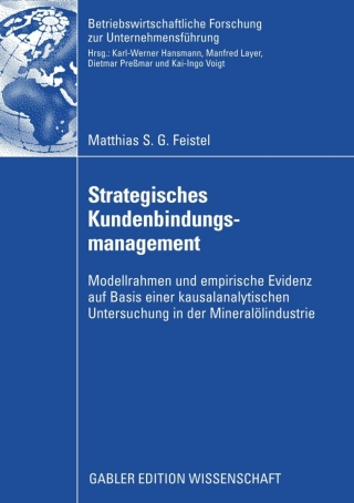 Cover image: Strategisches Kundenbindungsmanagement 9783834913517