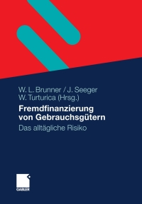 Omslagafbeelding: Fremdfinanzierung von Gebrauchsgütern 1st edition 9783834915474