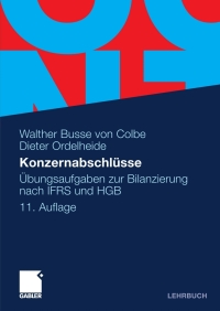 Imagen de portada: Konzernabschlüsse 11th edition 9783834923660