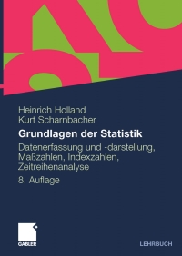 Omslagafbeelding: Grundlagen der Statistik 8th edition 9783834920102