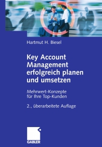 Titelbild: Key Account Management erfolgreich planen und umsetzen 2nd edition 9783834904034