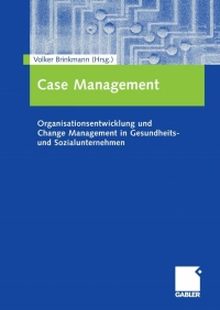 表紙画像: Case Management 1st edition 9783834902856