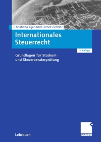 Cover image: Internationales Steuerrecht 3rd edition 9783834902092