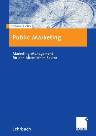 Imagen de portada: Public Marketing 9783834900838