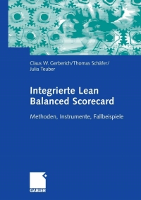 Imagen de portada: Integrierte Lean Balanced Scorecard 9783834902221