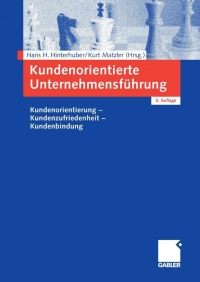 Cover image: Kundenorientierte Unternehmensführung 5th edition 9783834902276