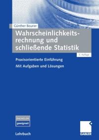 صورة الغلاف: Wahrscheinlichkeitsrechnung und schließende Statistik 5th edition 9783834903105