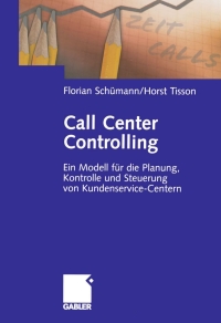 Cover image: Call Center Controlling 9783409126809