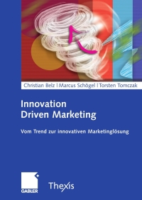 Cover image: Innovation Driven Marketing 9783834902825