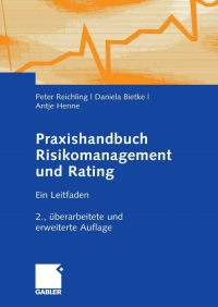 Omslagafbeelding: Praxishandbuch Risikomanagement und Rating 2nd edition 9783834903327