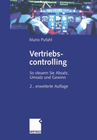 Cover image: Vertriebscontrolling 2nd edition 9783834903594