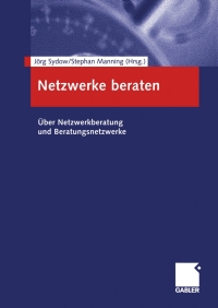 Omslagafbeelding: Netzwerke beraten 1st edition 9783834900180