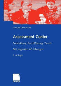 Omslagafbeelding: Assessment Center 3rd edition 9783834902085