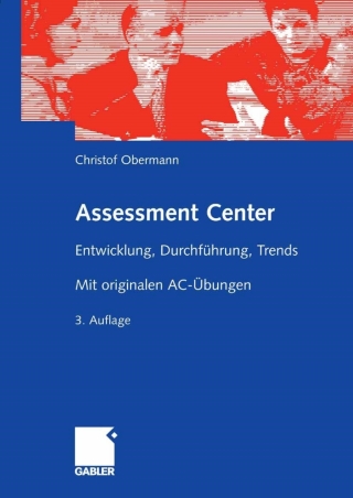 Cover image: Assessment Center 3rd edition 9783834902085