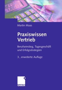 Imagen de portada: Praxiswissen Vertrieb 3rd edition 9783834902726