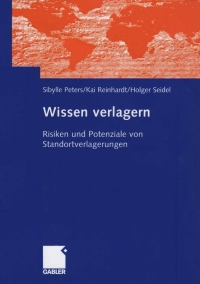 Imagen de portada: Wissen verlagern 9783834903273