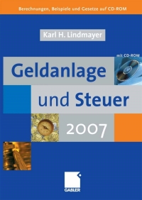 Imagen de portada: Geldanlage und Steuer 2007 9783834903822