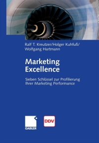 Titelbild: Marketing Excellence 9783658034351