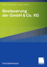 表紙画像: Besteuerung der GmbH & Co. KG 9783834904164